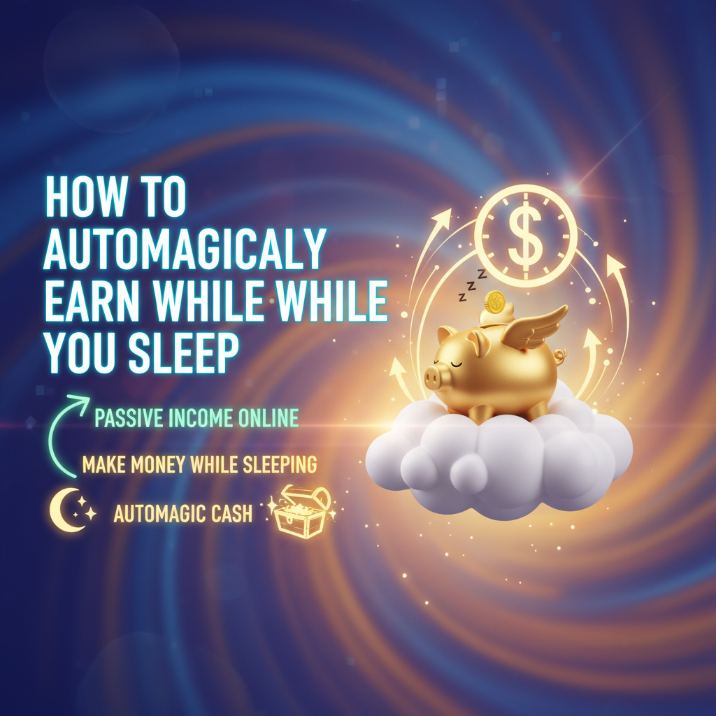 How to Automagically Earn Passive Income Online While You Sleep