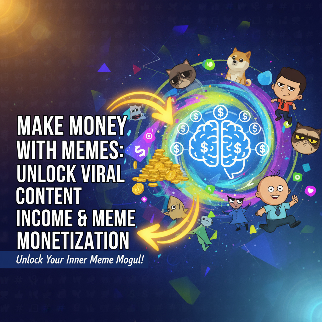 Make Money with Memes: Unlock Viral Content Income & Meme Monetization