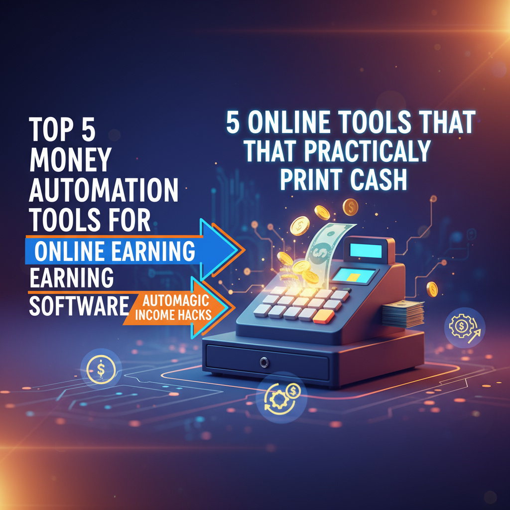 Top 5 Money Automation Tools for Online Earning Software