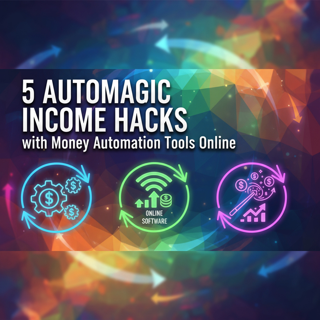 5 Automagic Income Hacks with Money Automation Tools Online