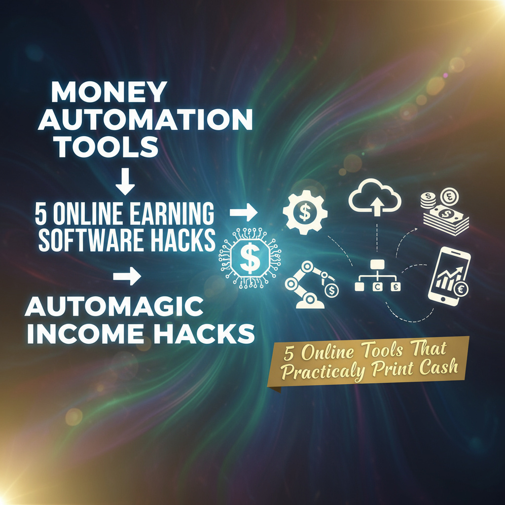 Money Automation Tools: 5 Online Earning Software Hacks