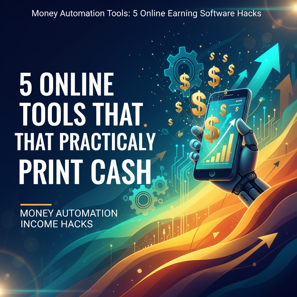 Money Automation Tools: 5 Online Earning Software Hacks